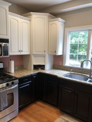 Before & After Cabinet Painting in Lowell, MA (6)
