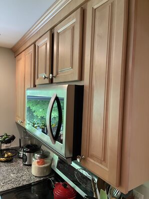 Before & After Kitchen Cabinet Painting in Andover, MA (1)