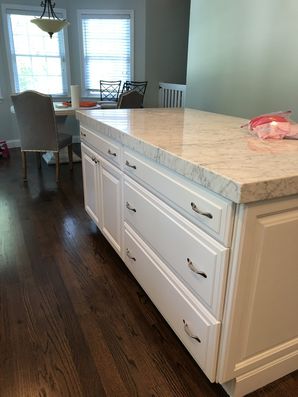 Cabinet Refinishing in Lowell, (2)